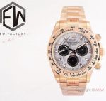  Faux Rolex Daytona Swiss 7750 Rose Gold Meteorite Watch 40MM